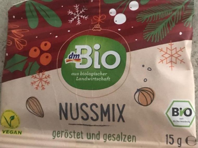 Fotografie - Nussmix geröstet und gesalzen dmBio