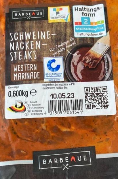 Fotografie - Schweine nackem steaks Barbeaue