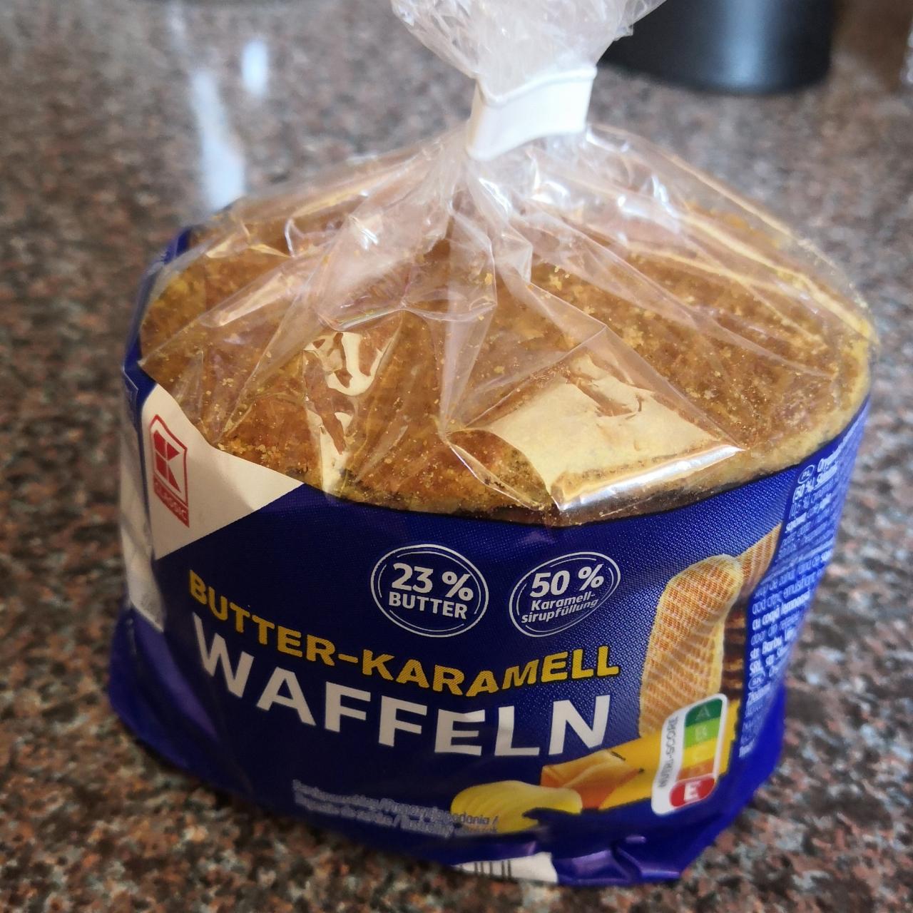 Fotografie - Butter-Karamell Waffeln K-Classic