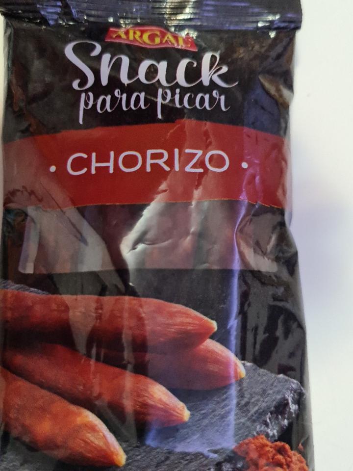 Fotografie - snack para picar chorizo