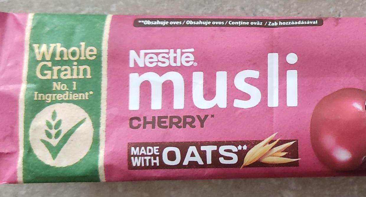 Fotografie - Musli Cherry Nestlé