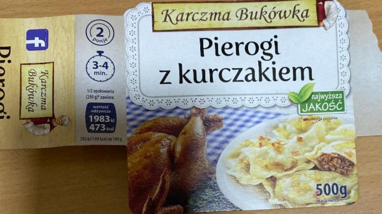 Fotografie - pierogi s kurczakiem Karczma Bukówka