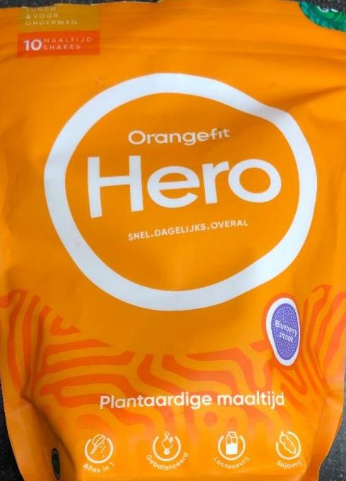 Fotografie - ORANGEFIT HERO Bluerberry smaak