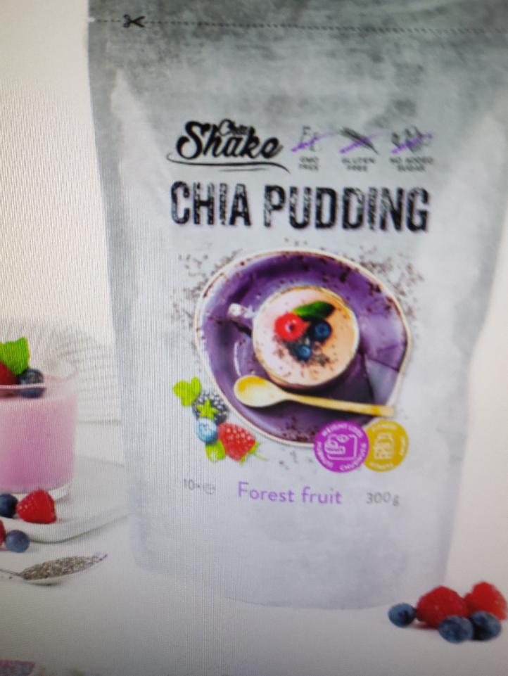 Fotografie - Chia Shake Chia puding Lesní ovoce