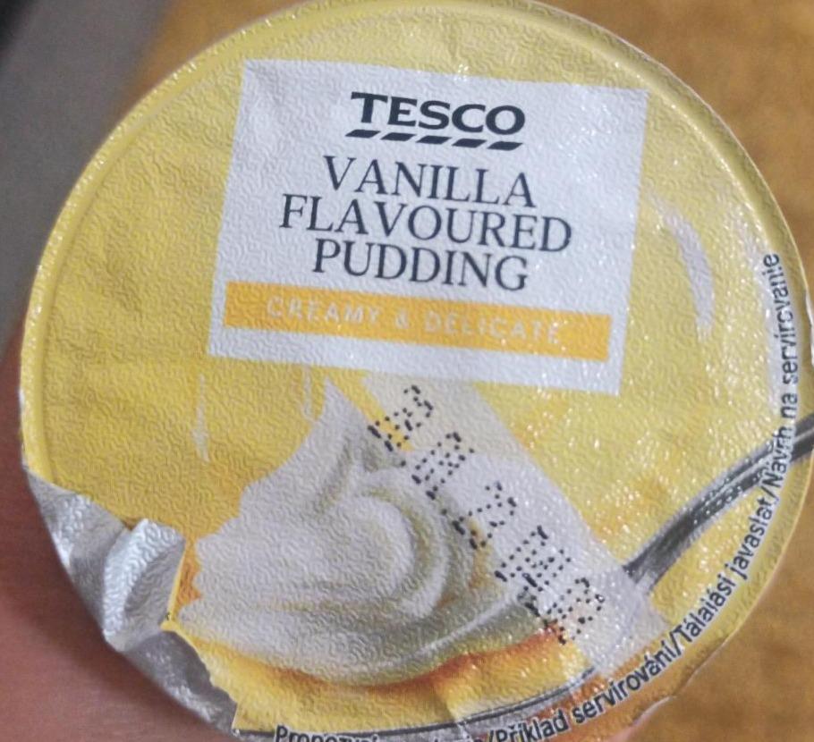 Fotografie - Vanilla flavoured pudding Tesco