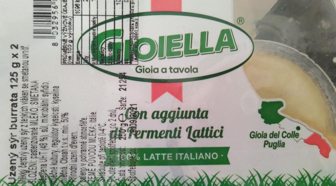 Fotografie - Uzený sýr burrata Gioiella