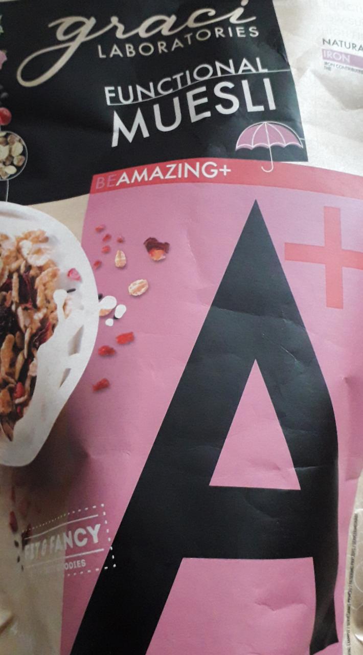 Fotografie - Be Amazing+ Functional Muesli Graci Laboratories