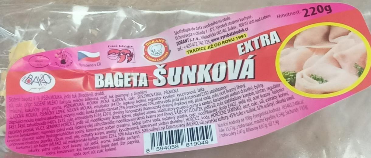 Fotografie - Bageta šunková extra Dorant