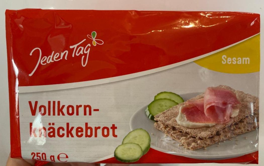 Fotografie - Vollkorn-knäckebrot sesam Jeden Tag