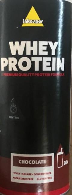 Fotografie - whey chocolate protein Inkospor