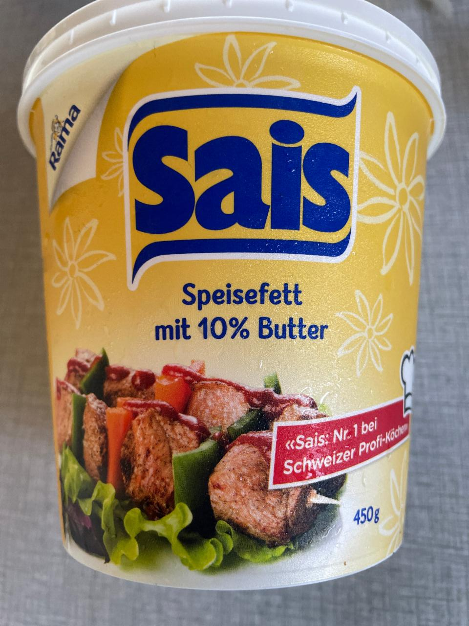 Fotografie - Speisefett mit 10% butter Sais