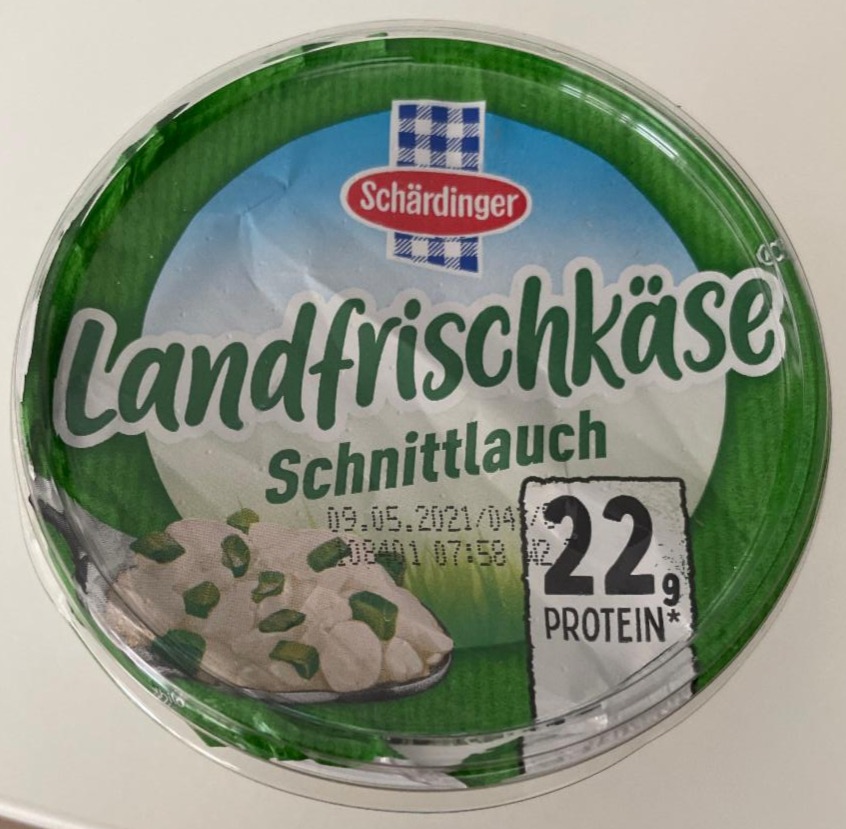 Fotografie - Landfrischkäse Schnittlauch Schärdinger