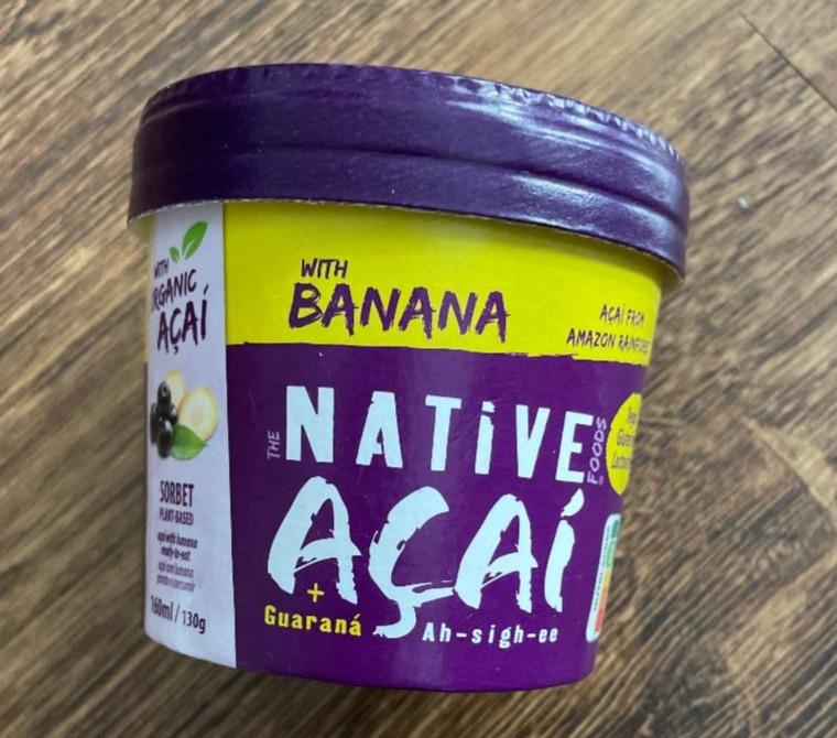 Fotografie - Açaí with banana Native