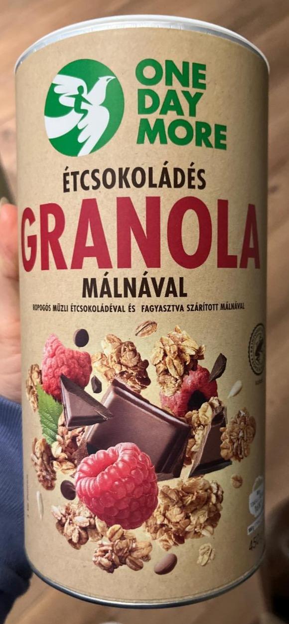 Fotografie - Granola czekoladowa z malinami One Day More