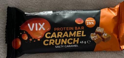 Fotografie - Protein bar caramel crunch salty caramel Vix