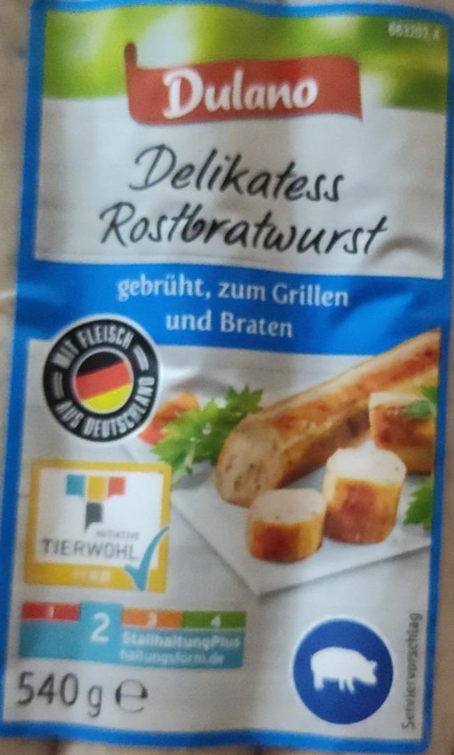 Fotografie - Delikatess Rostbratwurst Dulano