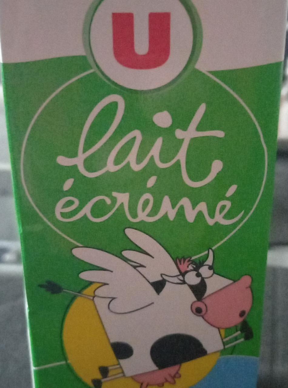 Fotografie - lait ecreme U