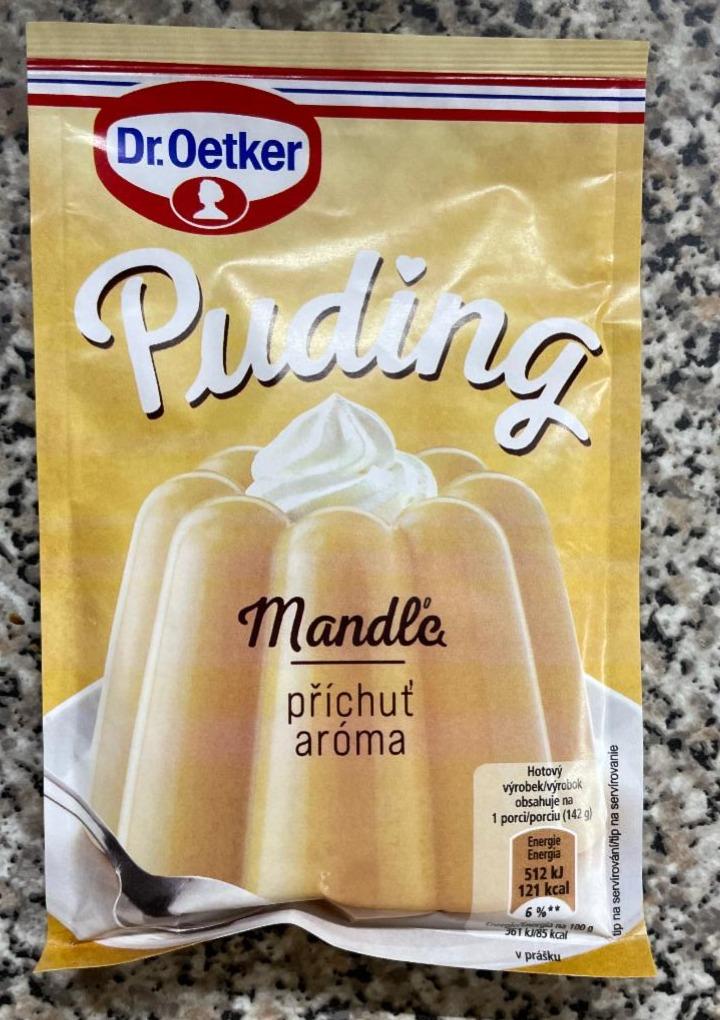 Fotografie - Puding Mandle Dr.Oetker