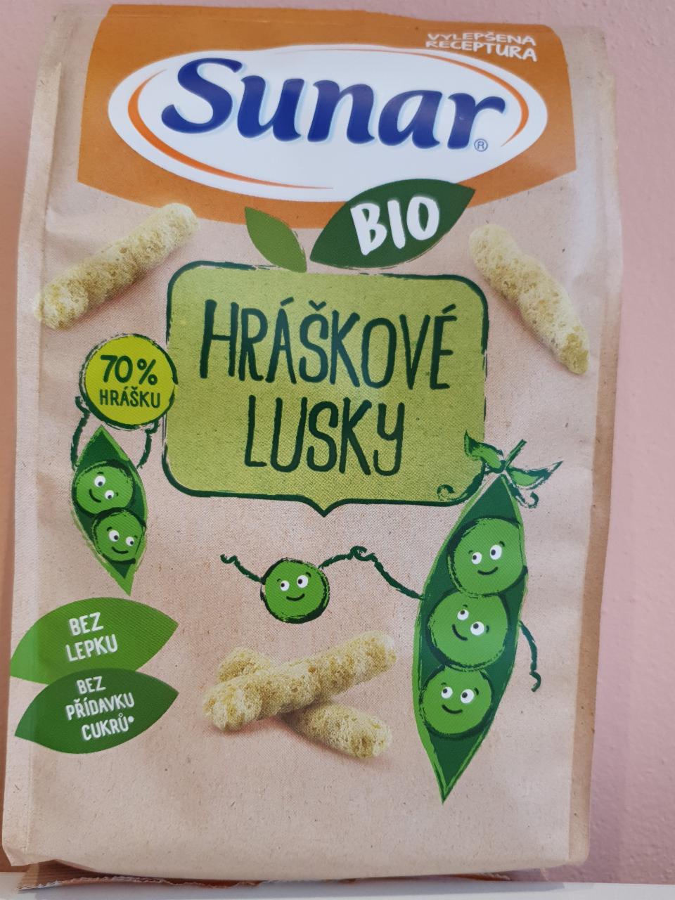 Fotografie - Hráškové lusky bio Sunar