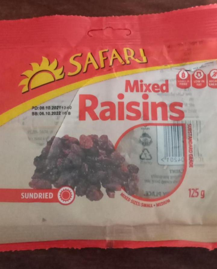 Fotografie - SunDried Mixed Raisins Safari