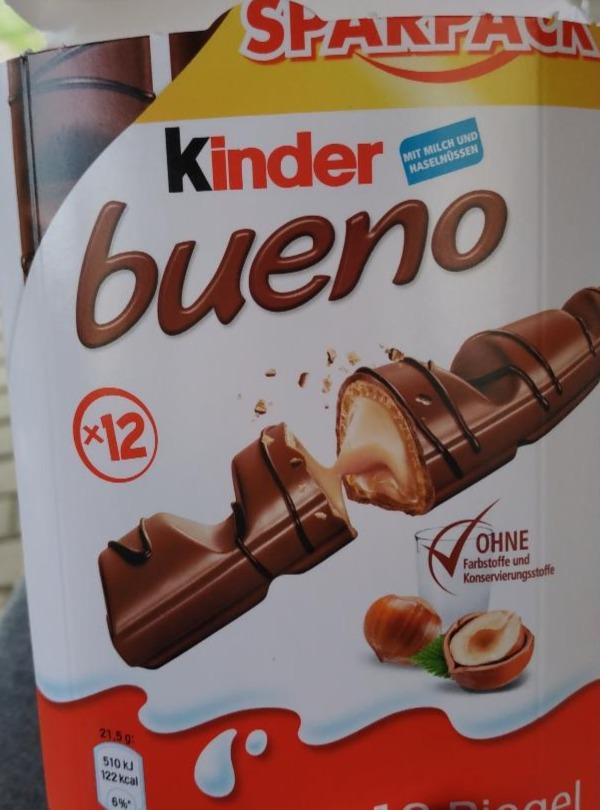 Fotografie - Kinder Bueno Schokoriegel Sparpack