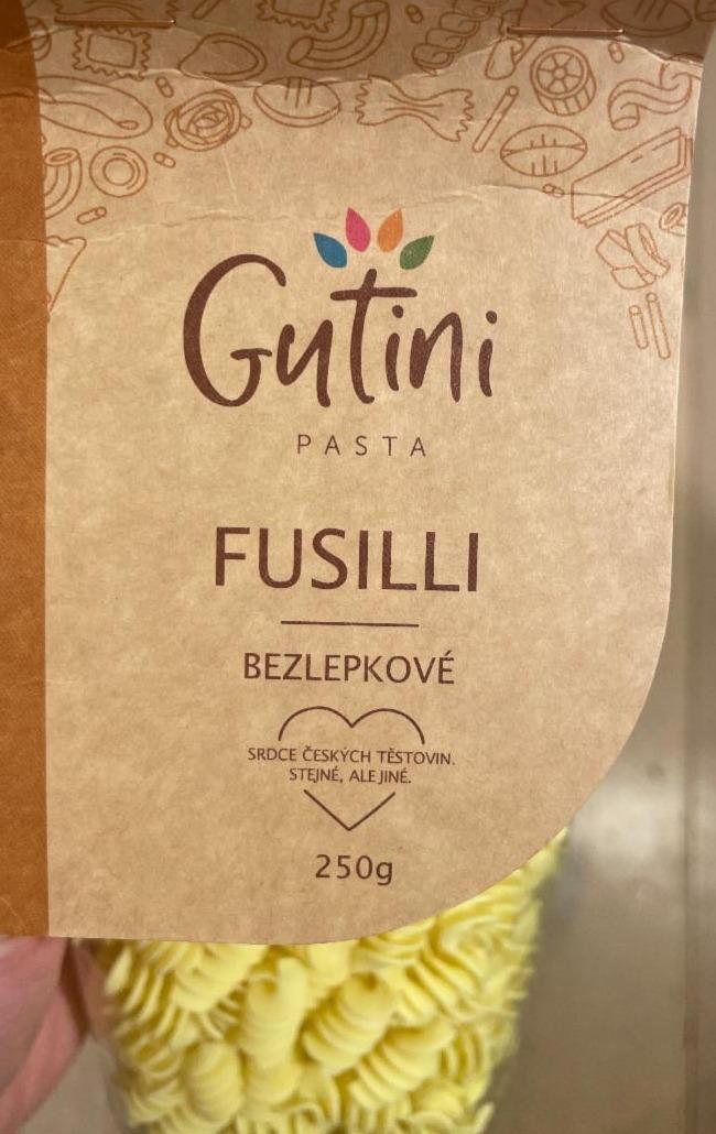 Fotografie - Guttini bezlepkové fusilli