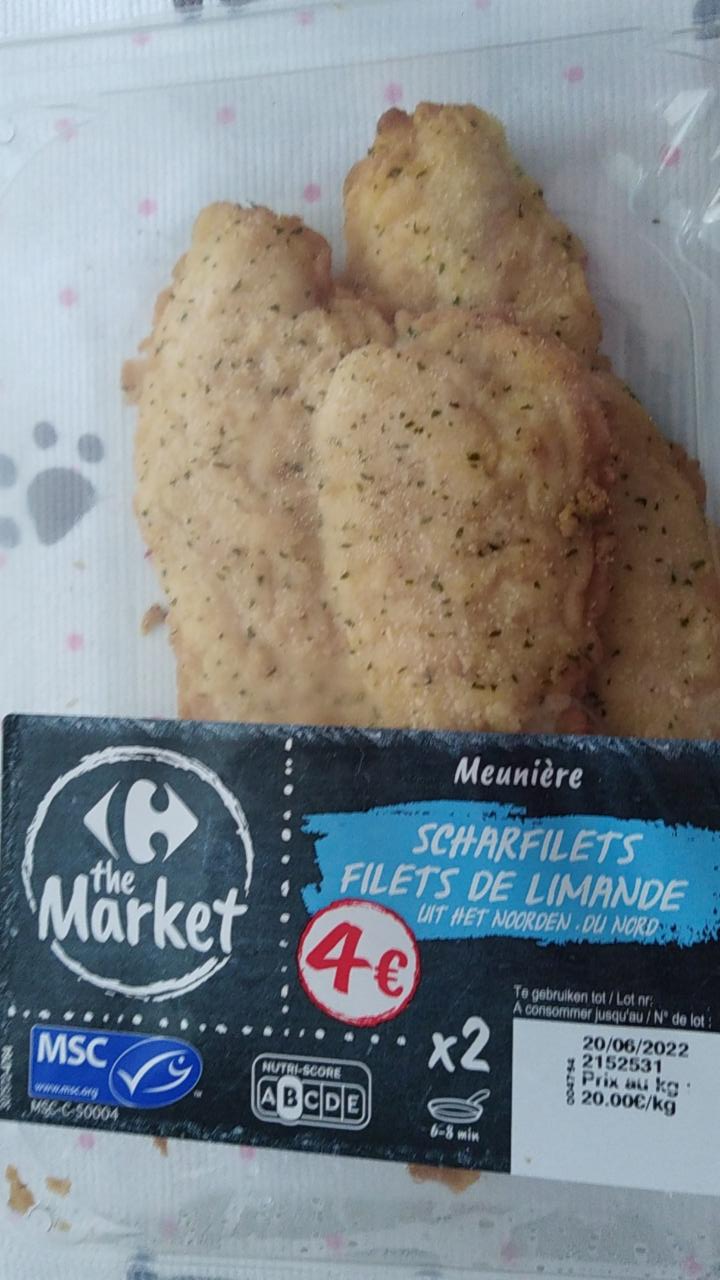 Fotografie - Scharfilets Filet de limande Carrefour