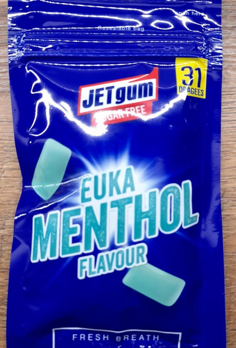 Fotografie - Euka menthol Sugar Free JETgum