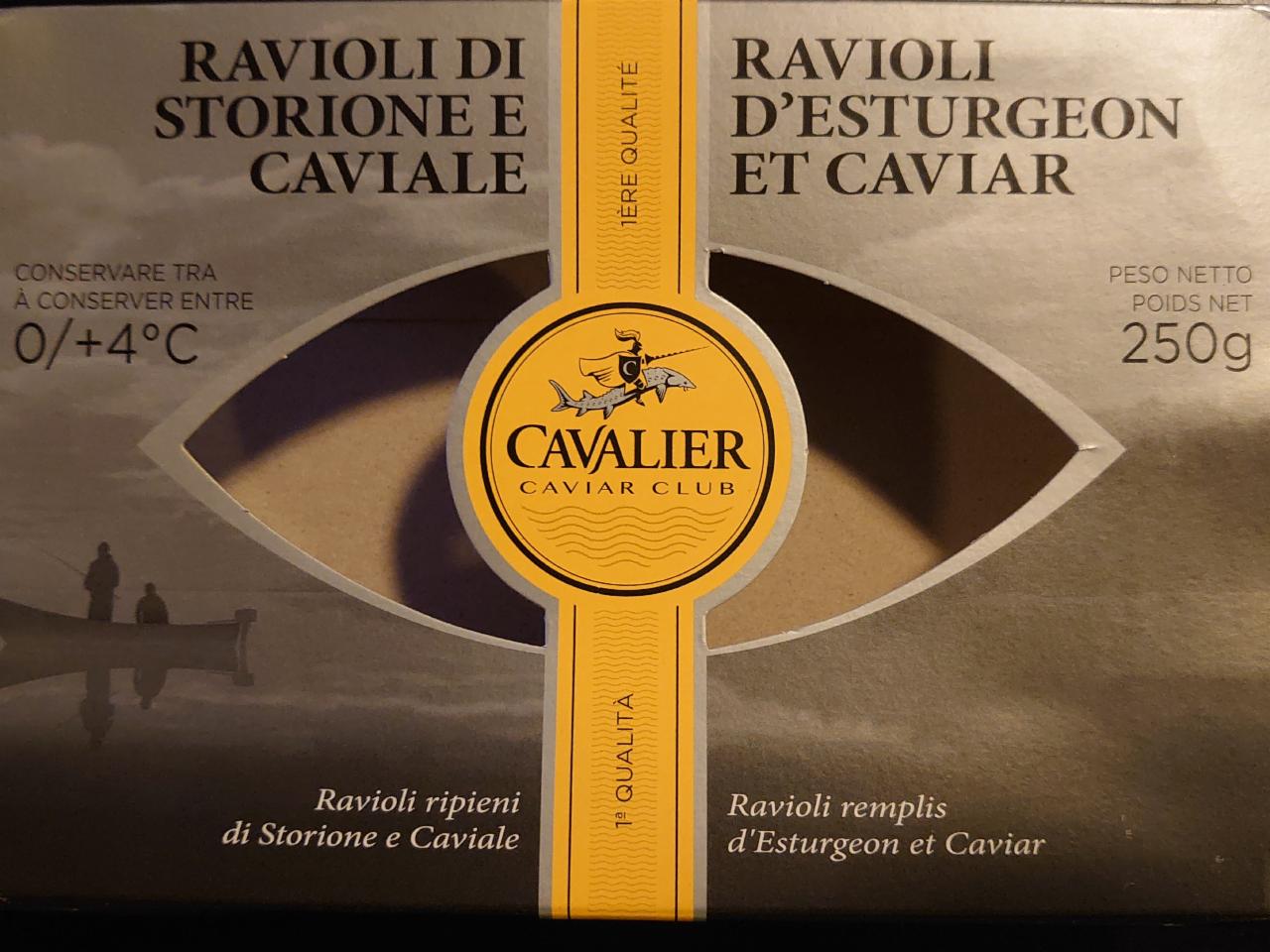 Fotografie - Ravioli Di storione e caviale