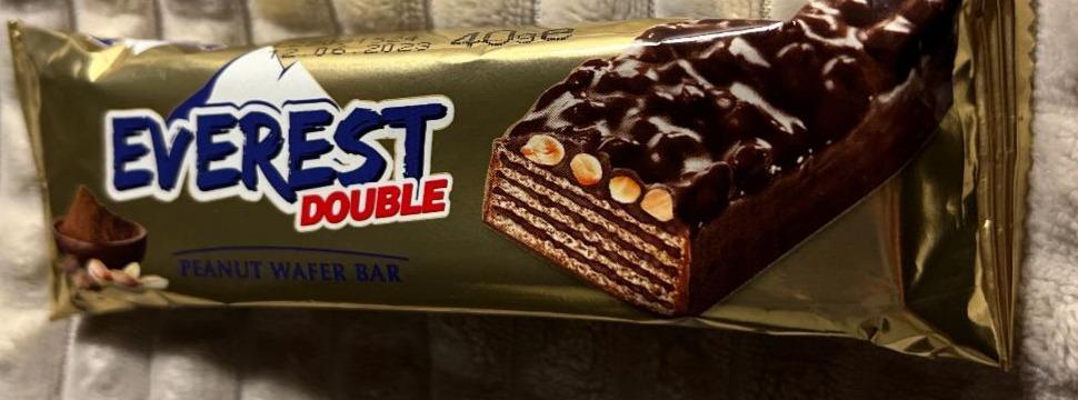 Fotografie - EVEREST double peanut wafer bar