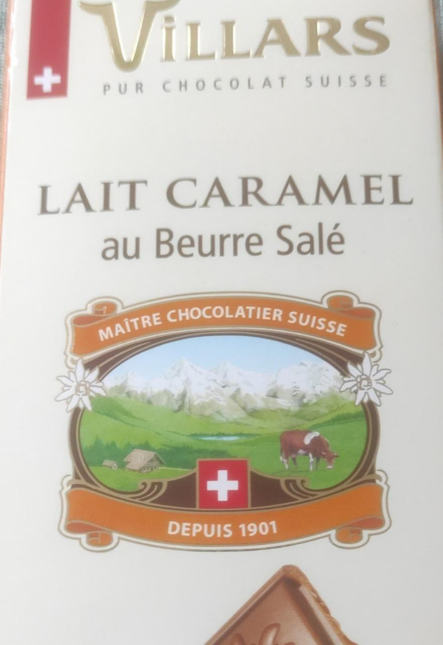 Fotografie - Lait Caramel au Beurre Salé Villars