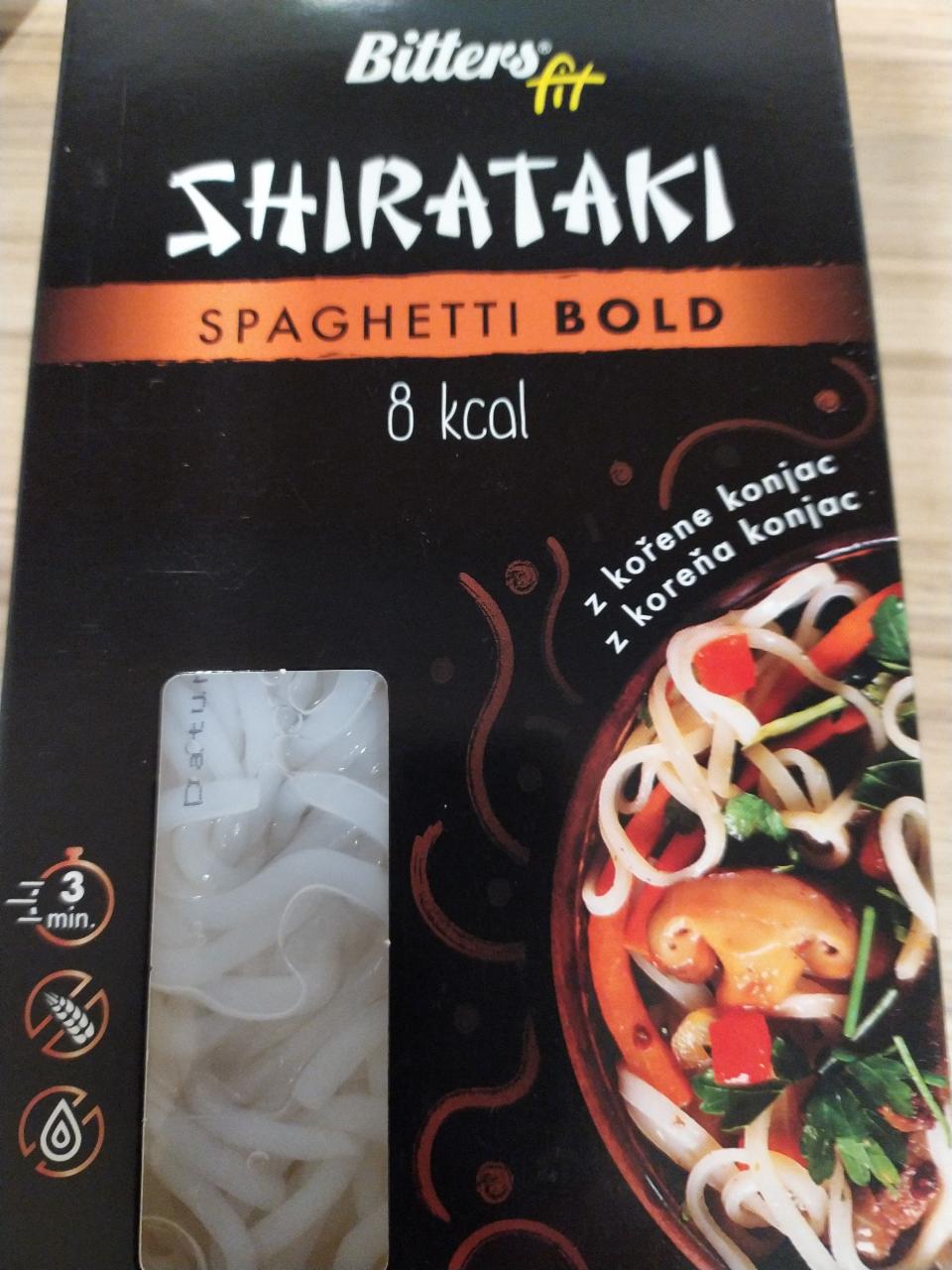 Fotografie - Shirataki Spaghetti Bitters Fit