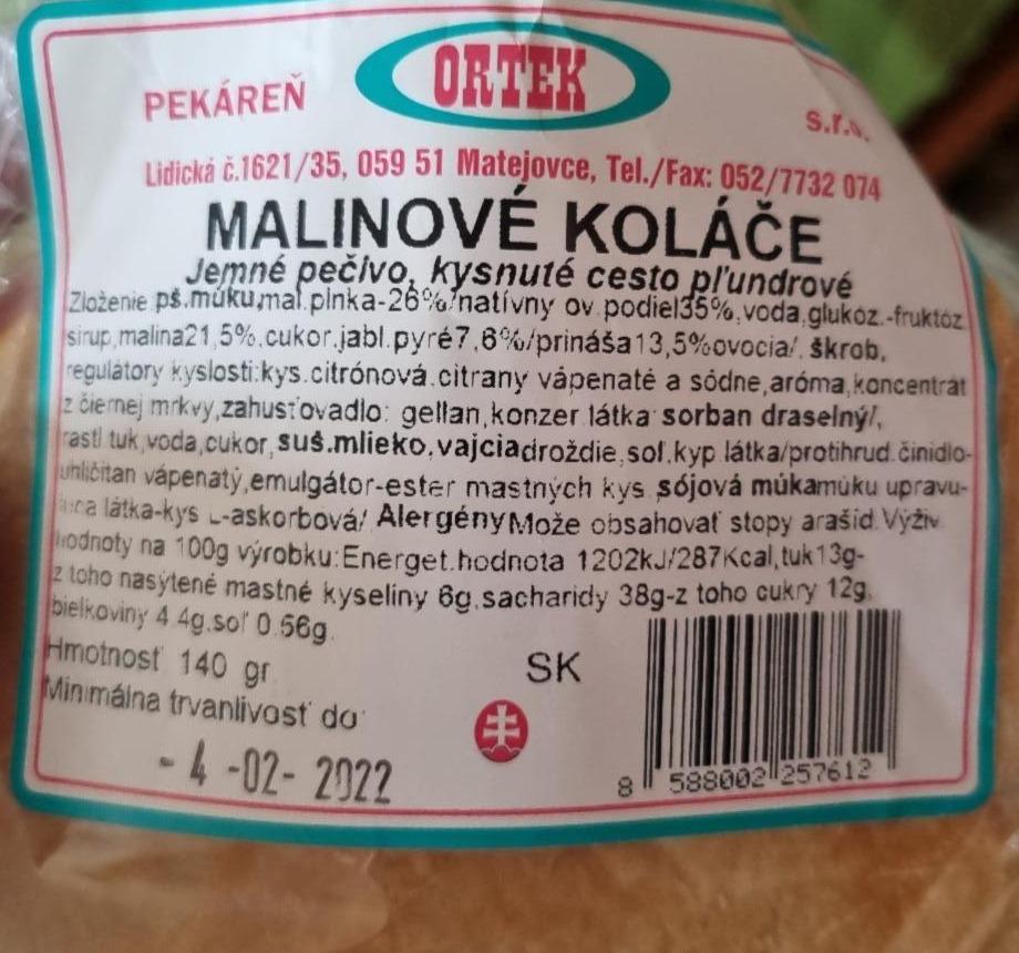 Fotografie - Malinové koláče Ortek pekáreň