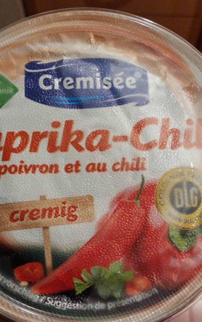 Fotografie - pomazánka z čerstvého sýra s paprikou a chilli Cremisée