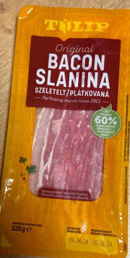 Fotografie - Original bacon slanina Tulip