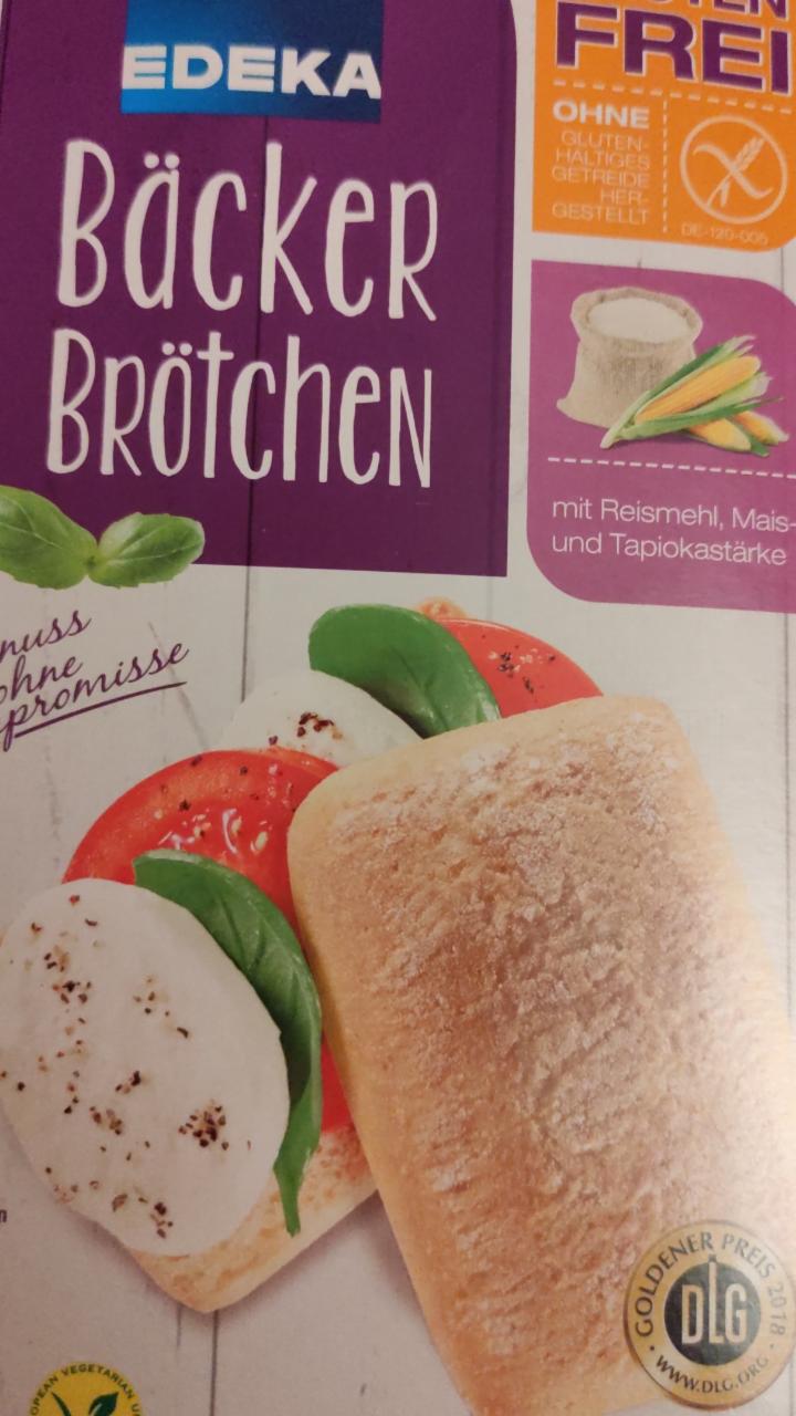 Fotografie - Bäcker Brötchen glutenfrei Edeka