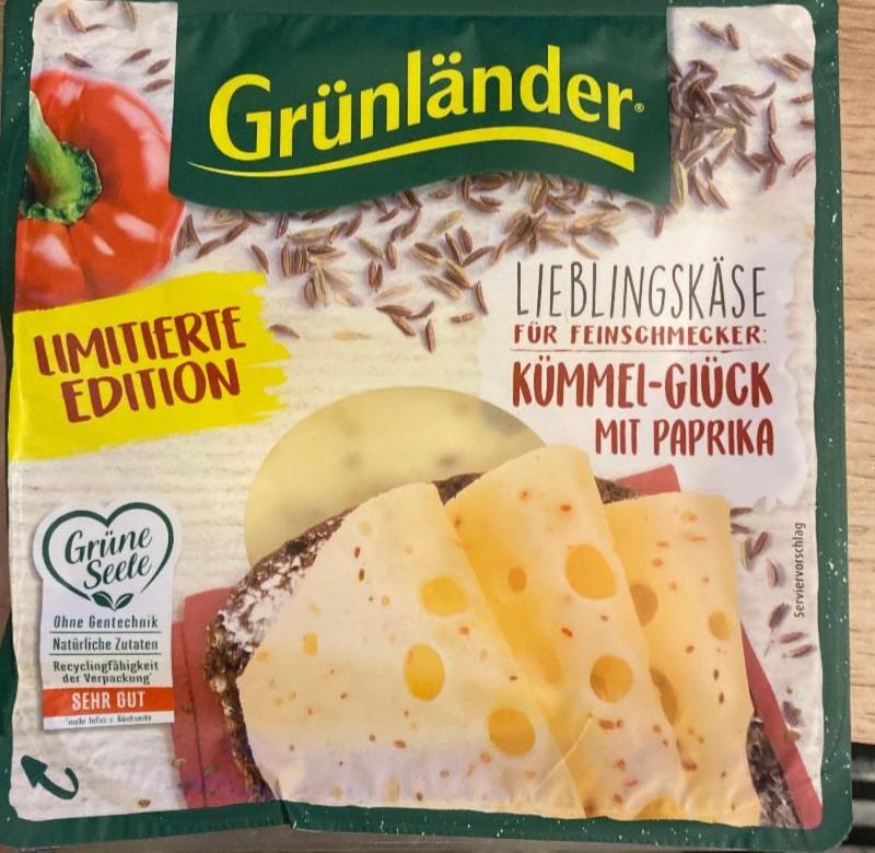 Fotografie - Lieblongskäse kümmel-glück mit paprika Grünländer