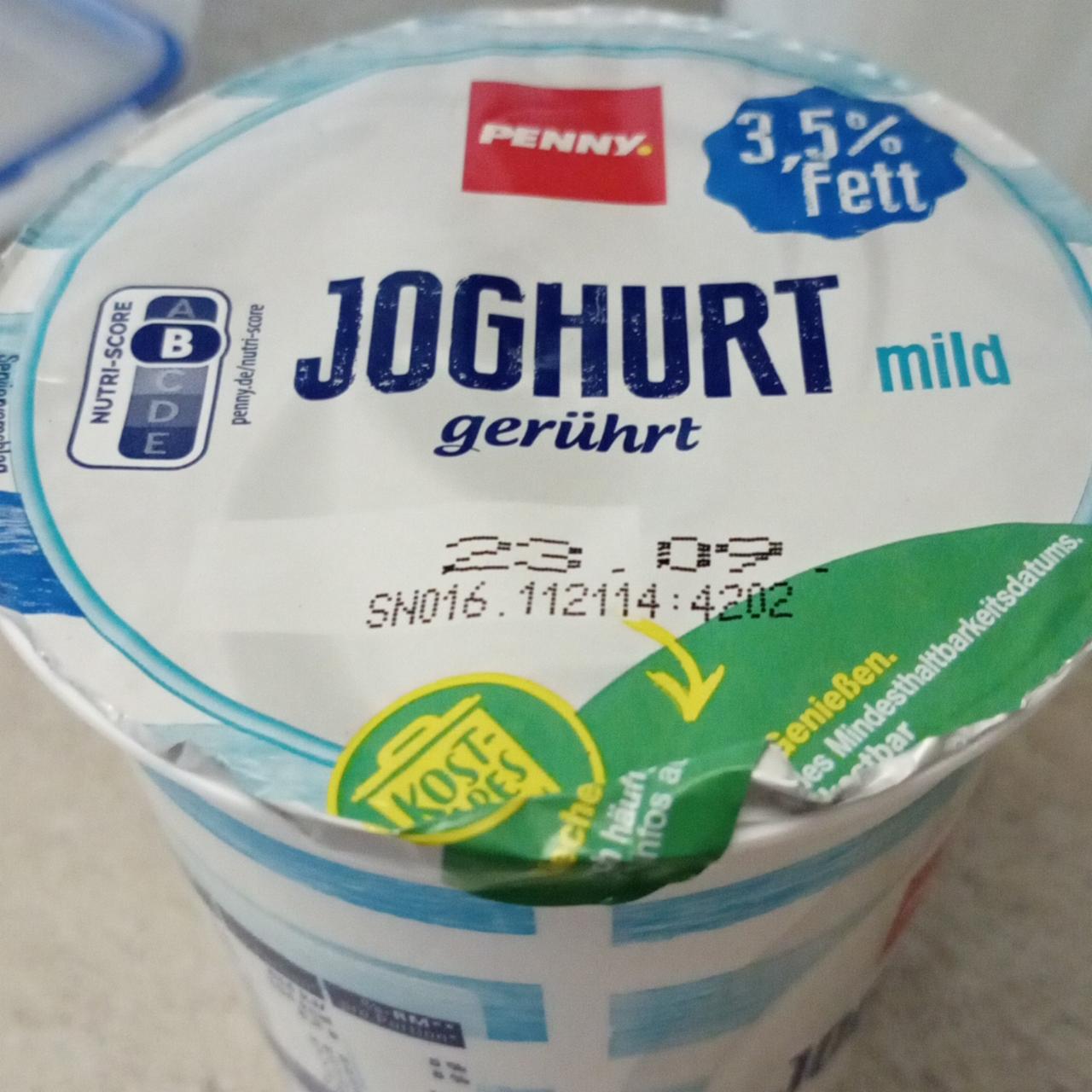 Fotografie - Joghurt gerührt mild 3,5% Penny