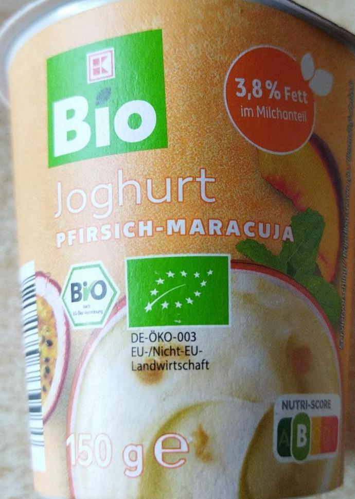 Fotografie - Joghurt. Pfirsich Maracuja