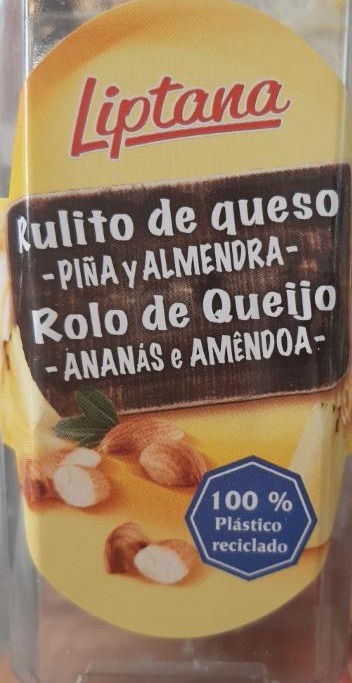 Fotografie - Liptana rulito de quesa pina y almendra