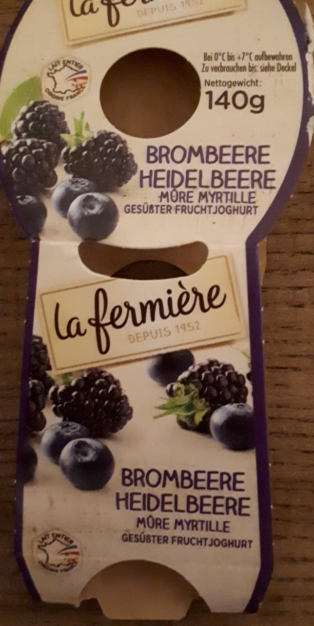 Fotografie - Brombeere – Heidelbeere - La fermière