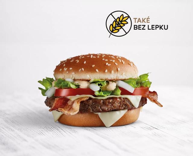 Fotografie - Single Big Tasty Bacon bezlepkový McDonald's