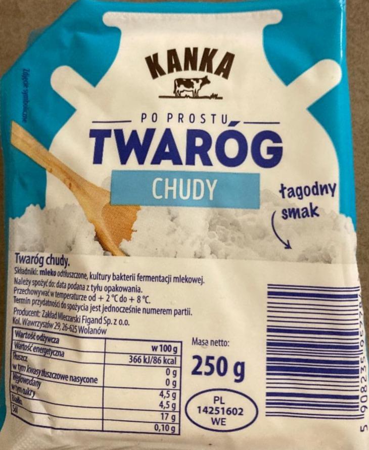 Fotografie - Twaróg Chudy Kanka