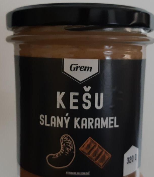 Fotografie - Kešu Slaný Karamel Grem