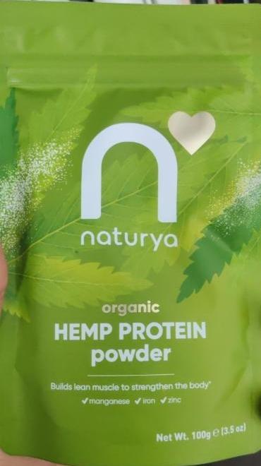 Fotografie - Organic Hemp Protein Powder Naturya