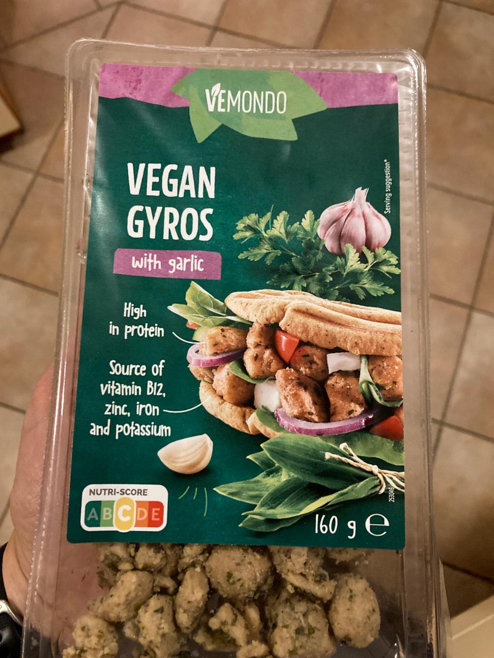 Fotografie - Vegan Gyros with garlic Vemondo