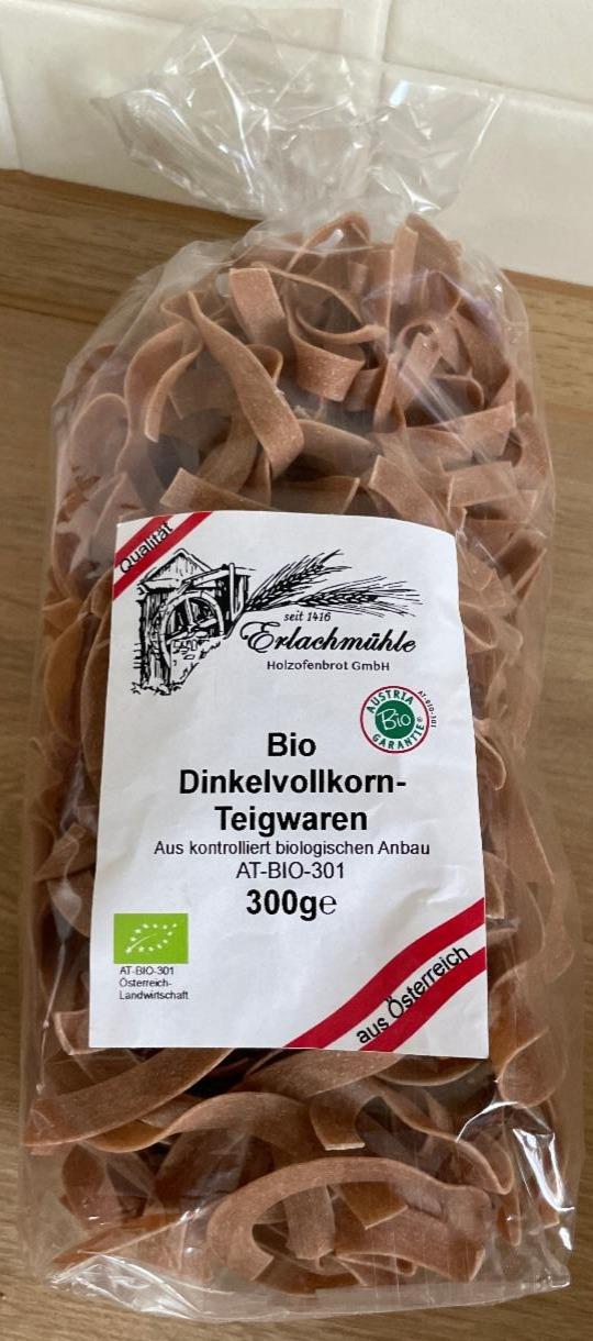 Fotografie - Bio Dinkel Vollkorn-Teigwaren Erlachmühle