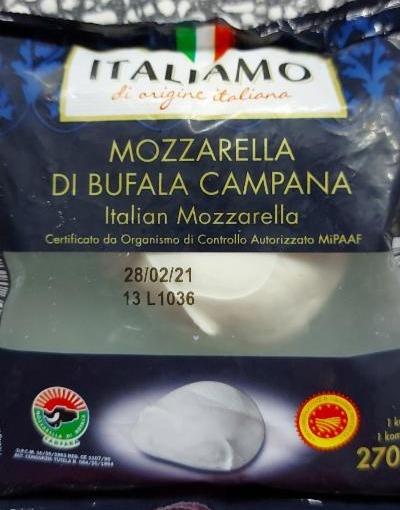 Fotografie - Mozzarella di Bufala Campana Italiamo