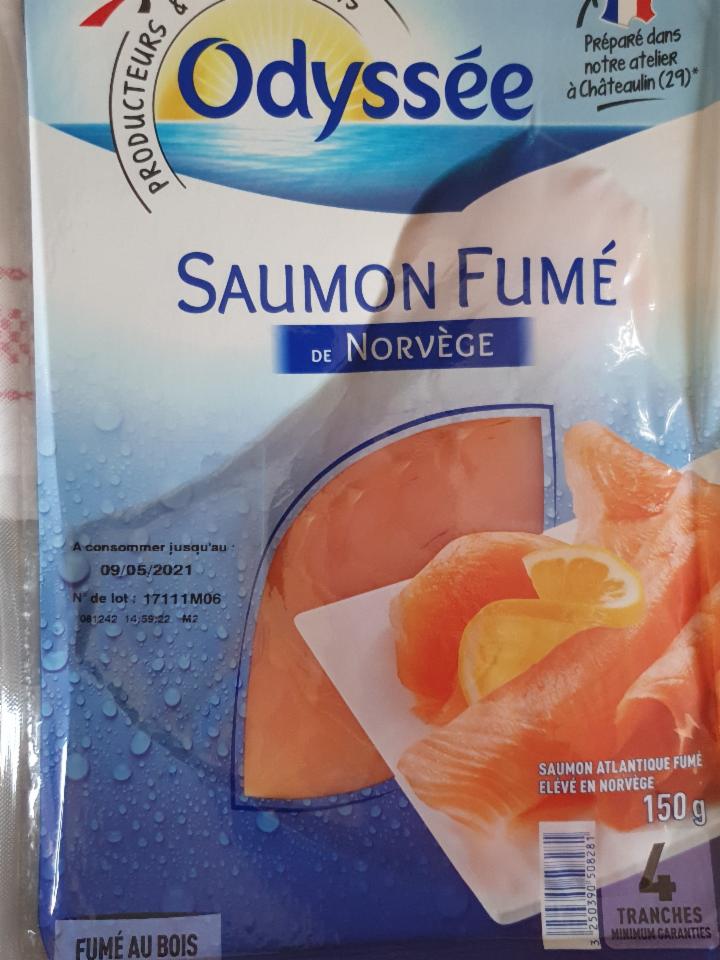 Fotografie - Saumon Fume de Norvege