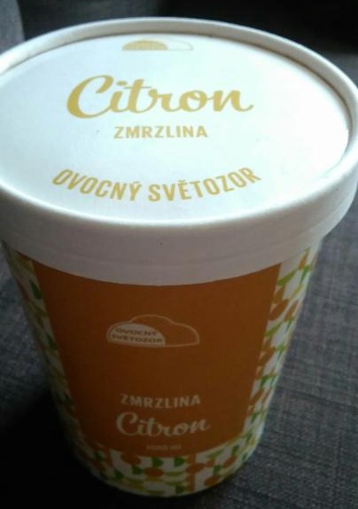 Fotografie - Zmrzlina Citron Ovocný světozor